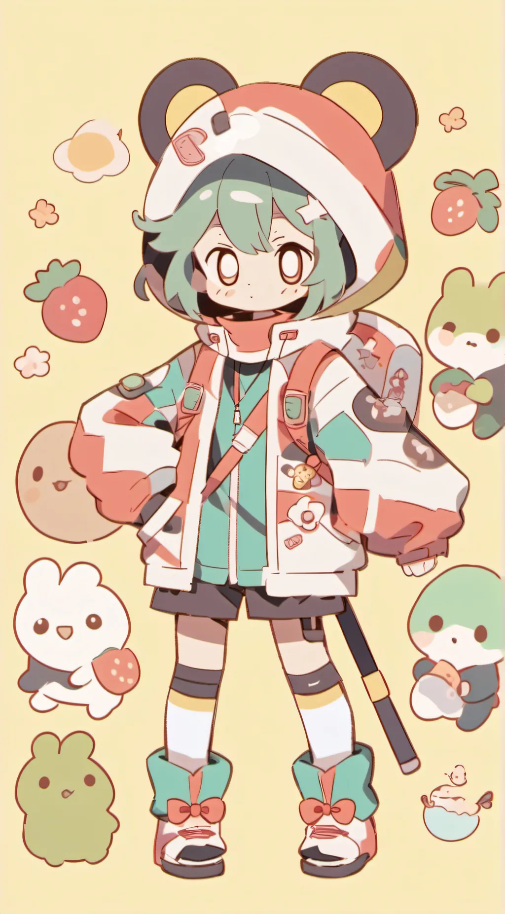 ai character: す background