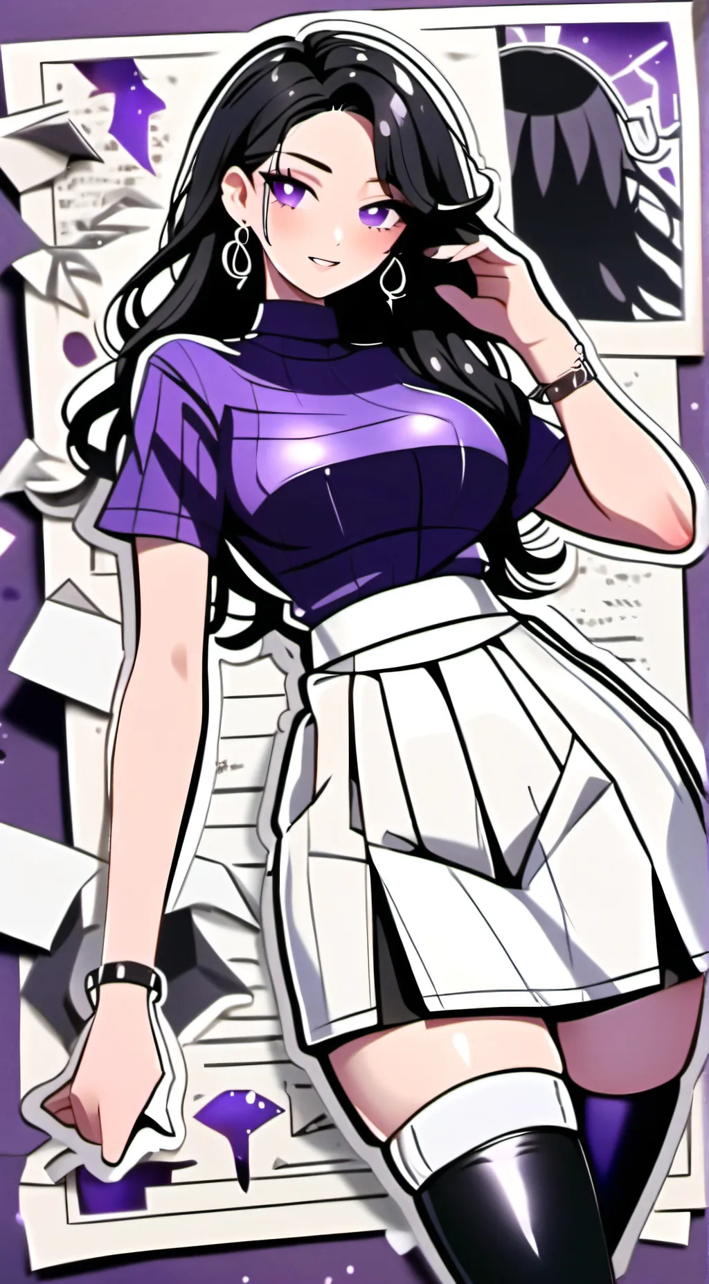 ai character: Amanda background