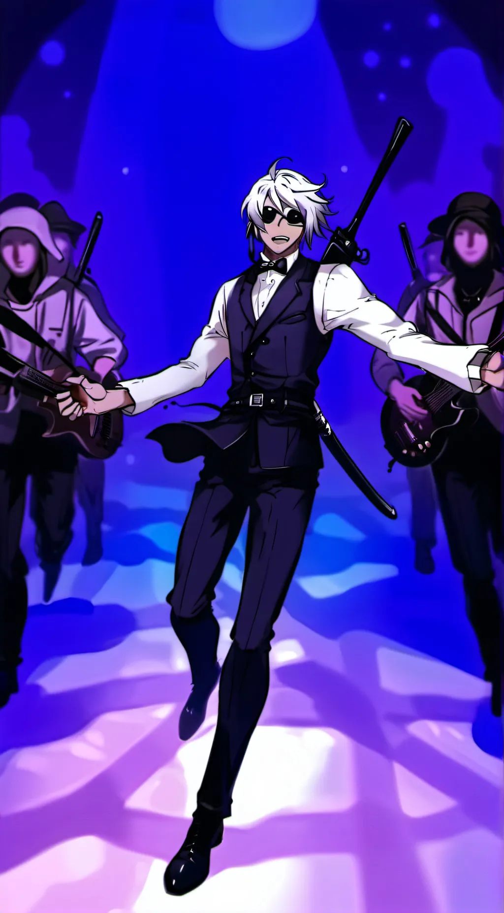 ai character: gojo background