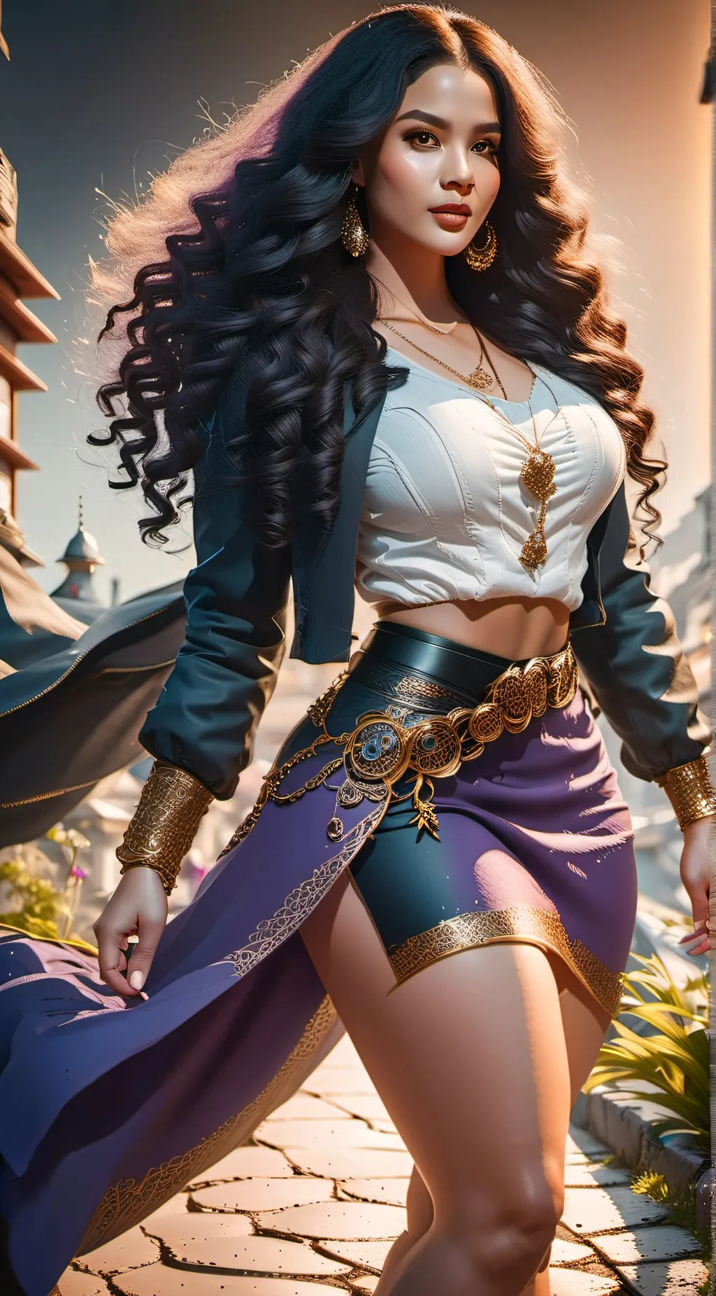 ai character: Kalia  background