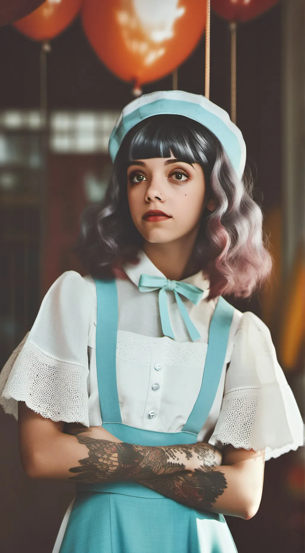 ai character: melanie martinez background
