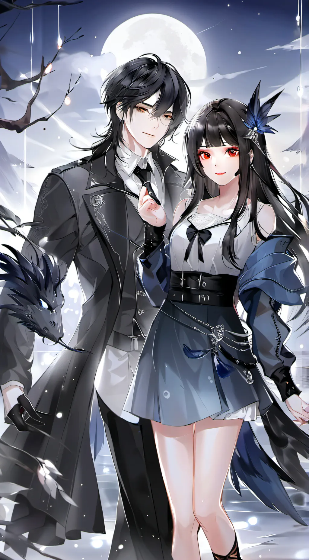 ai character: Jack and Ember background