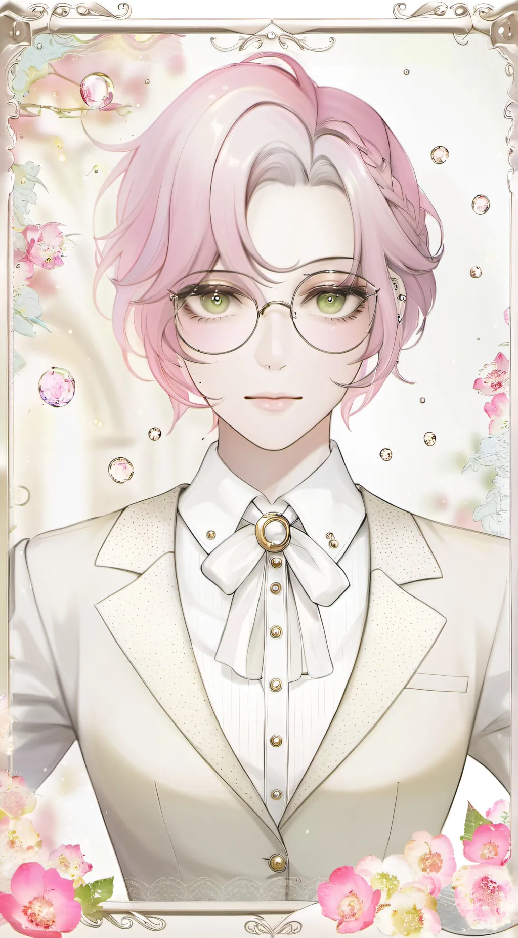 ai character: heather background