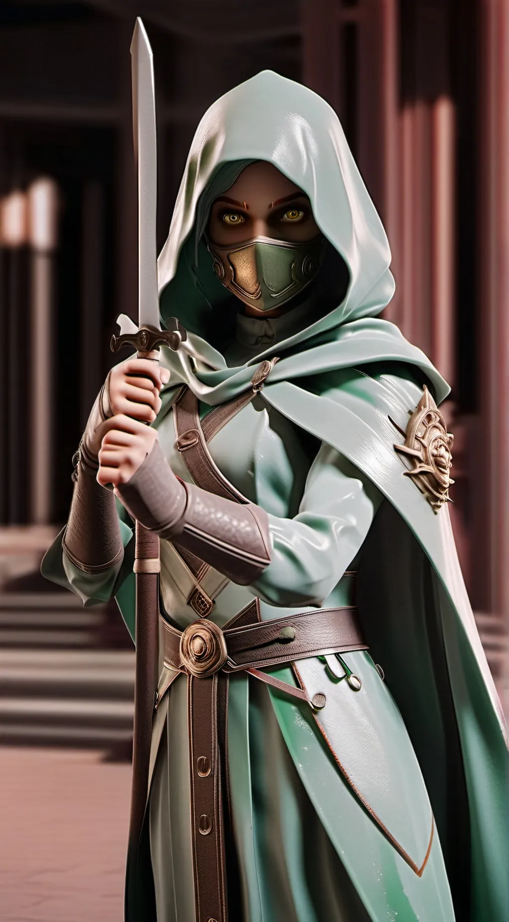 ai character: Jade background