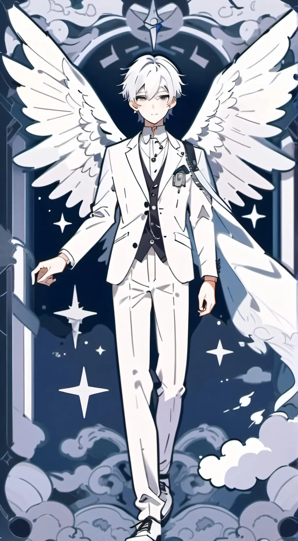 ai character: Fpe kindergarten background