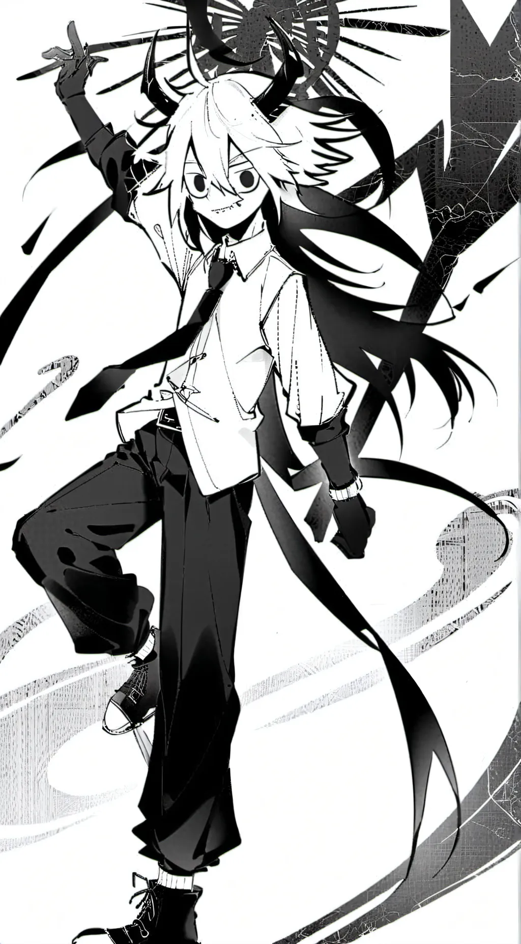 ai character: mister paper background