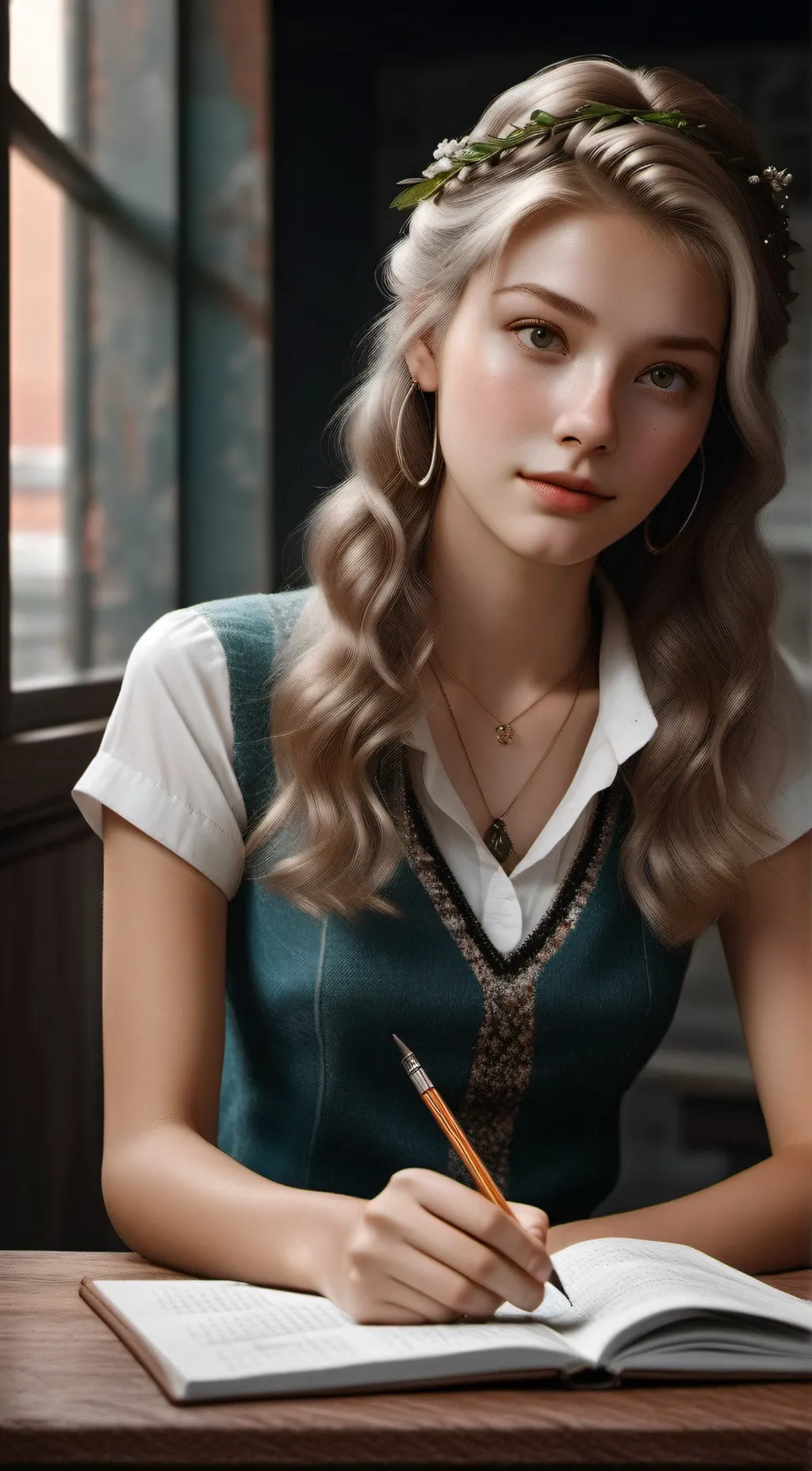 ai character: Nastya  background