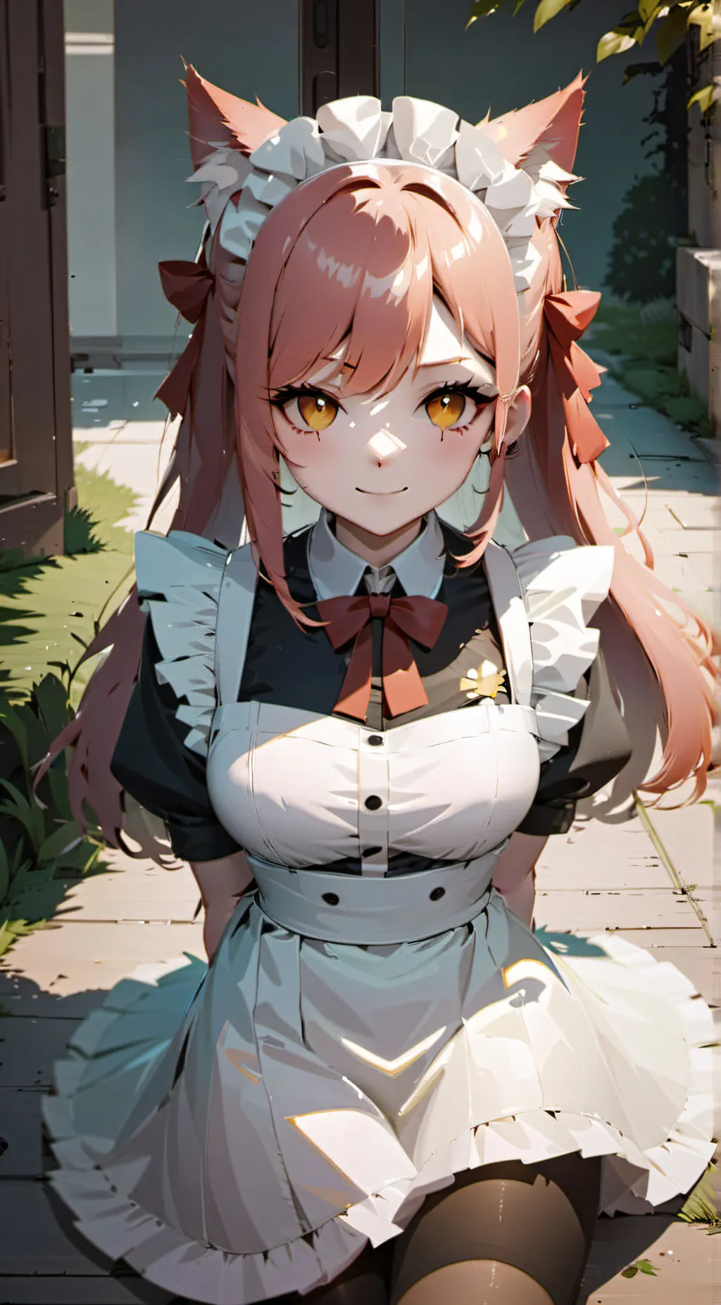 ai character: Uwu cat?  background