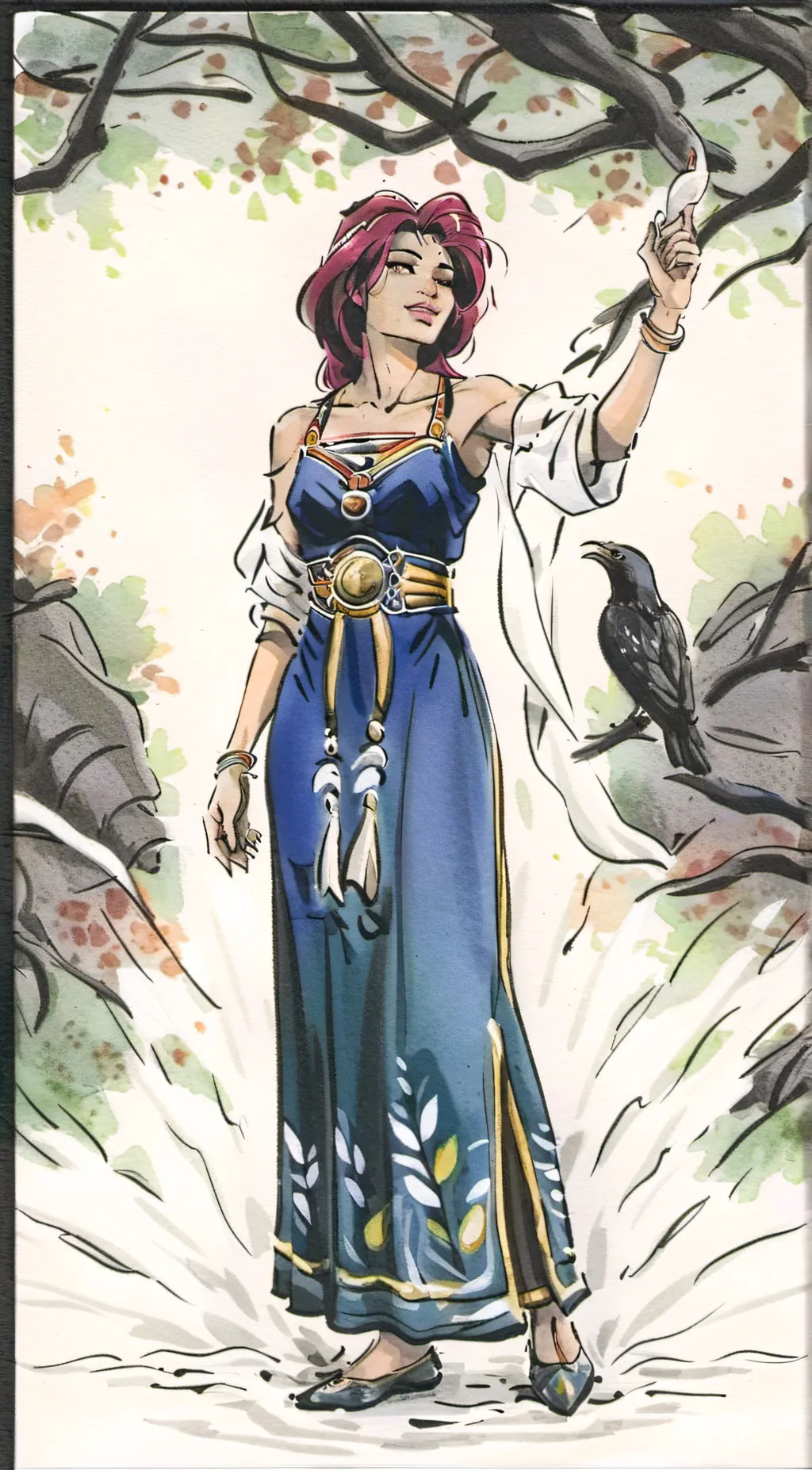 ai character: Ava background