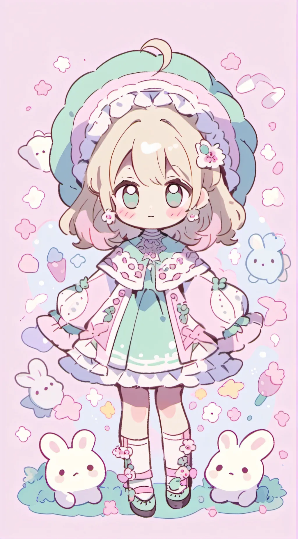 ai character: Hortensia  background