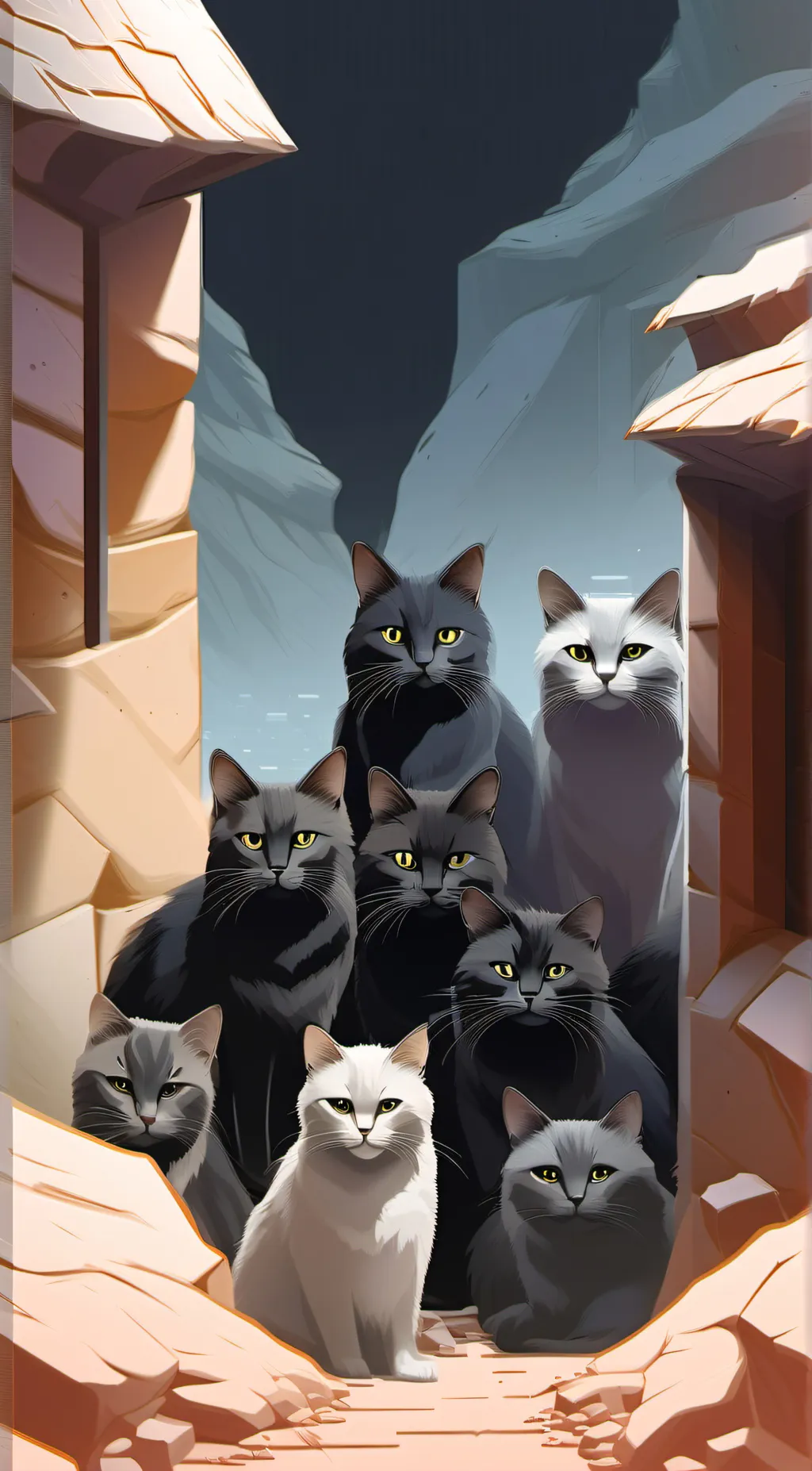 ai character: Amethystclan background