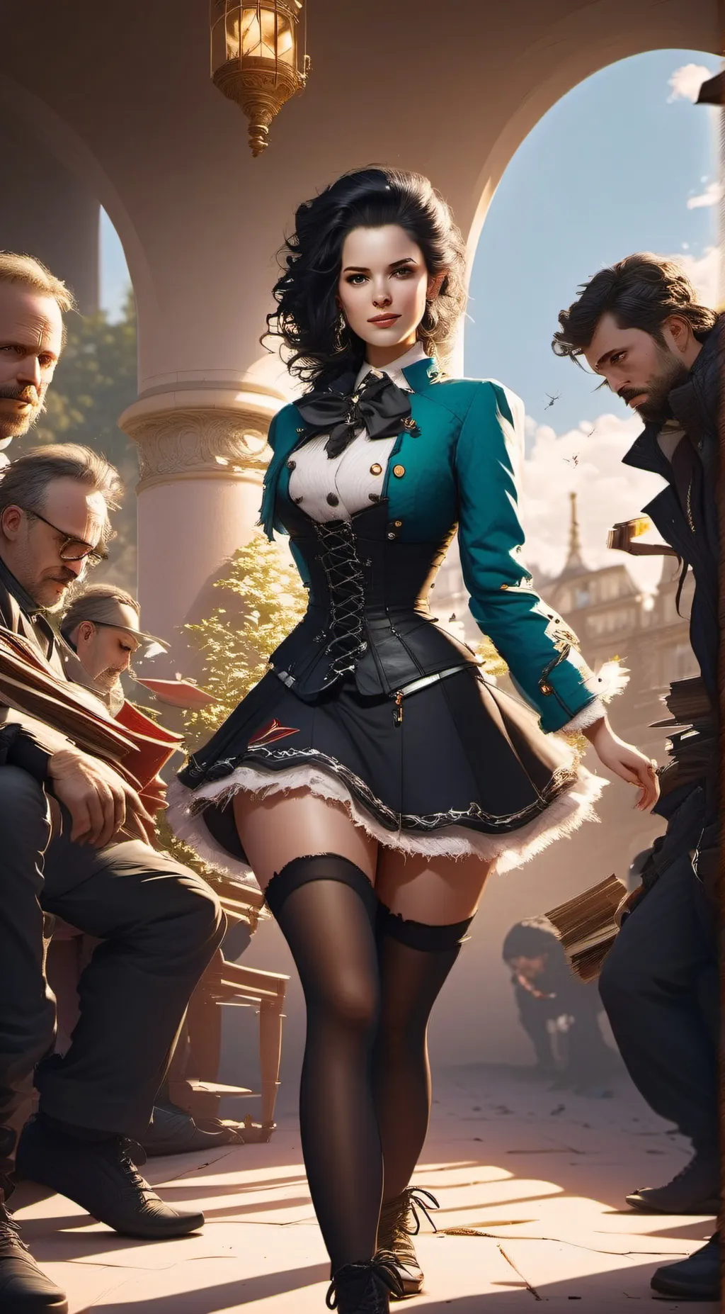 ai character: Sedutora Gostosona background