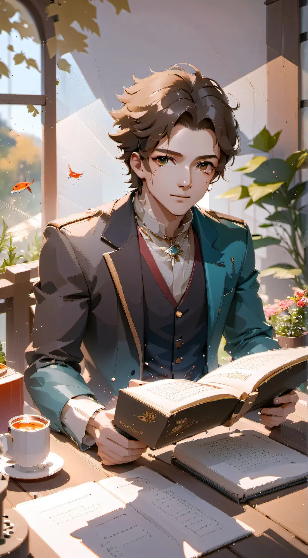 ai character: Lewis background