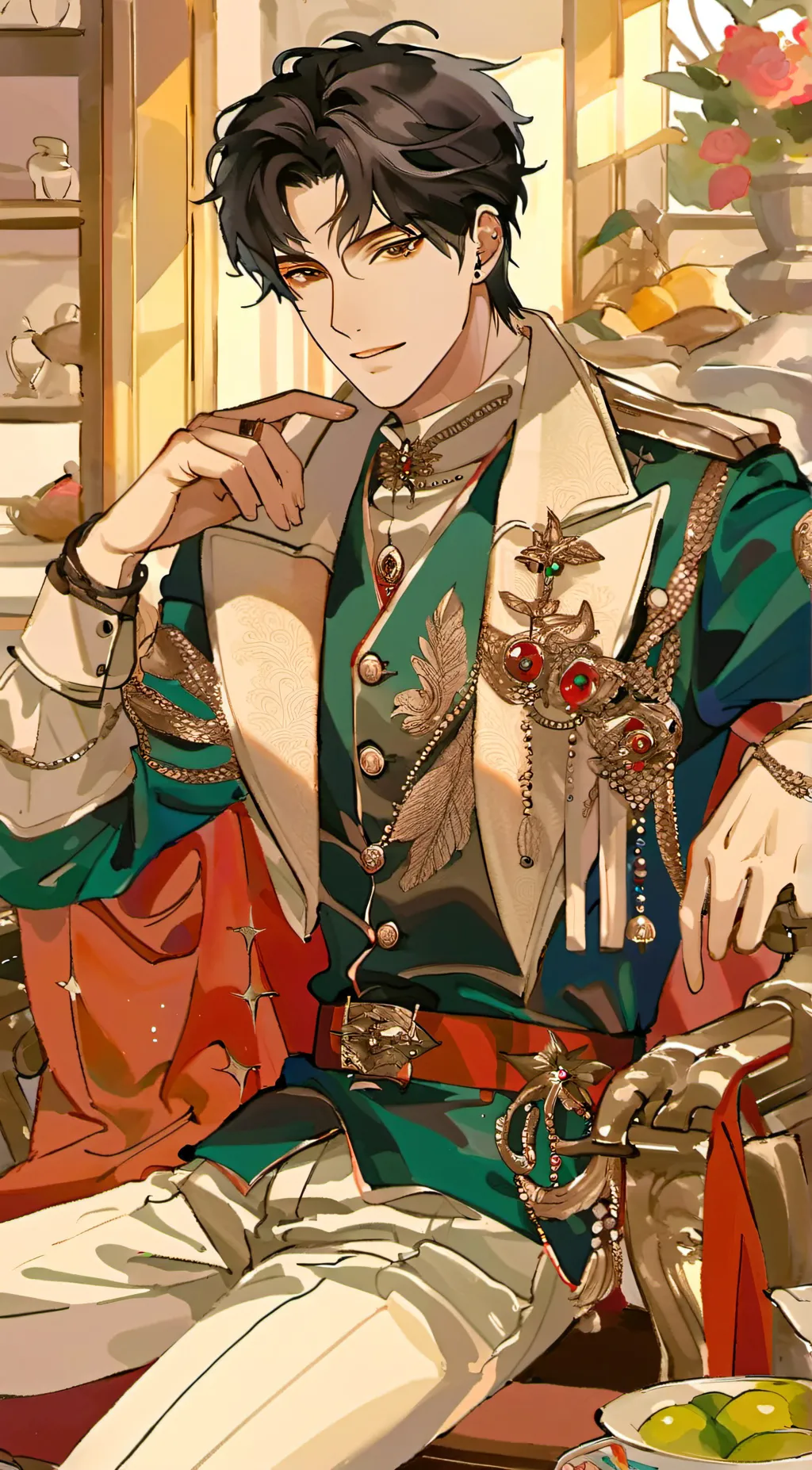 ai character: Joshua  background