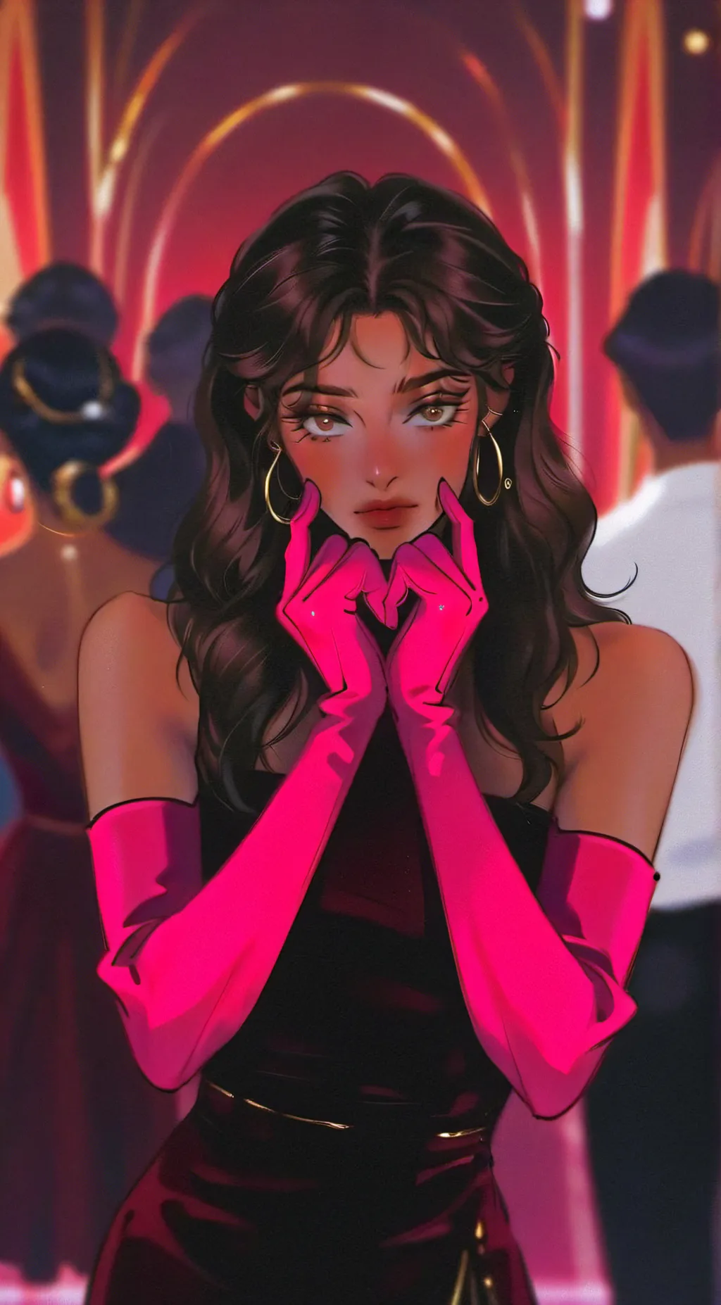 ai character: Salem background