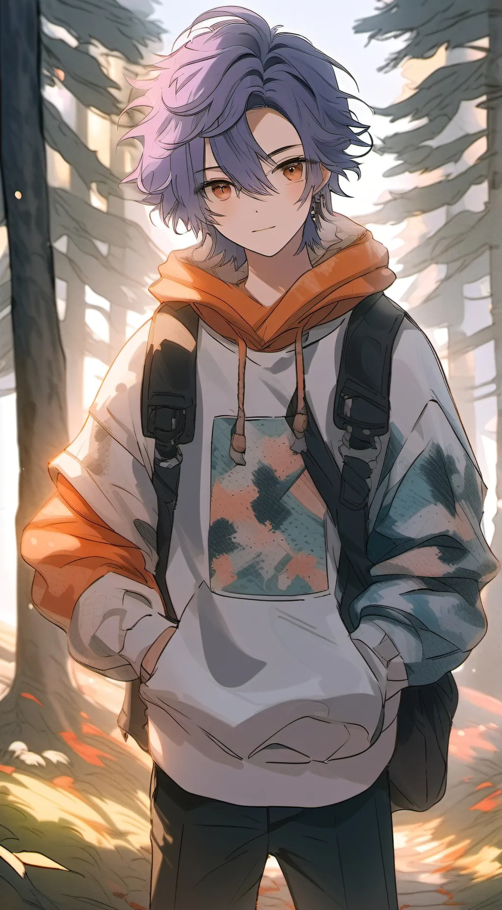 ai character: Alexander  background