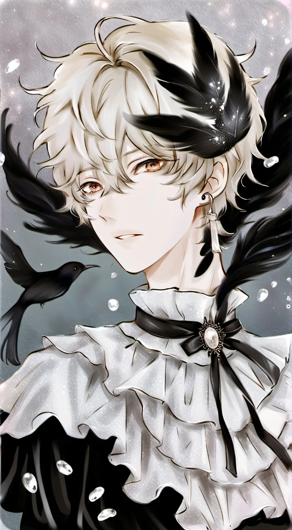 ai character: Saphire background