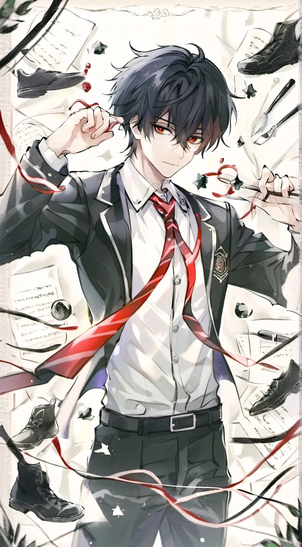 ai character: Enzo background