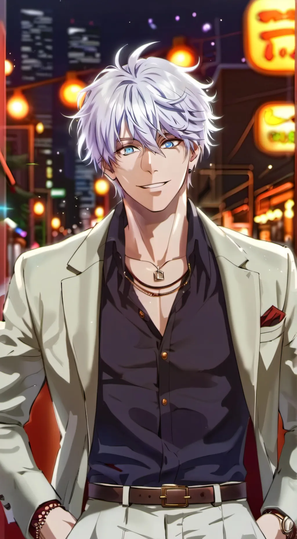 ai character: Gojo background