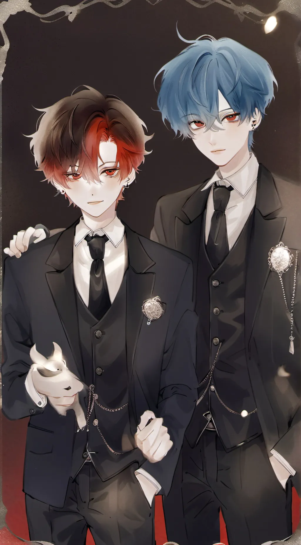 ai character: leo and andrew background