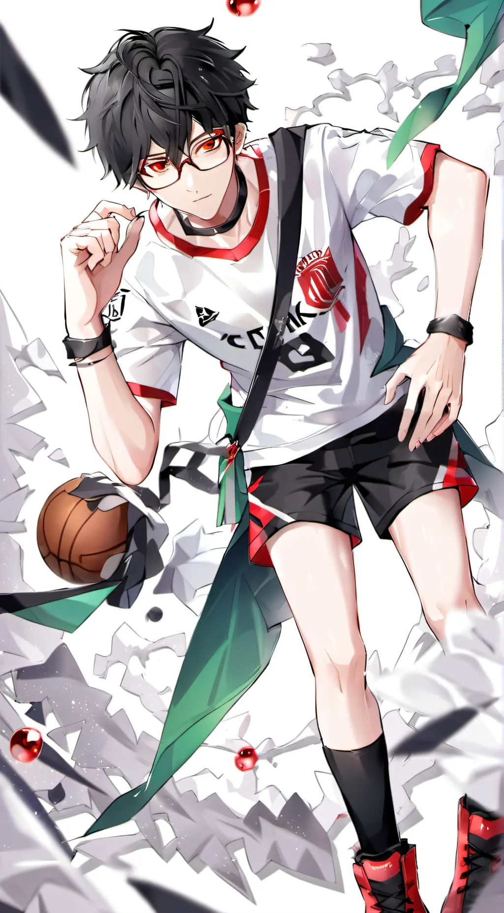 ai character: Kaito Shindou  background