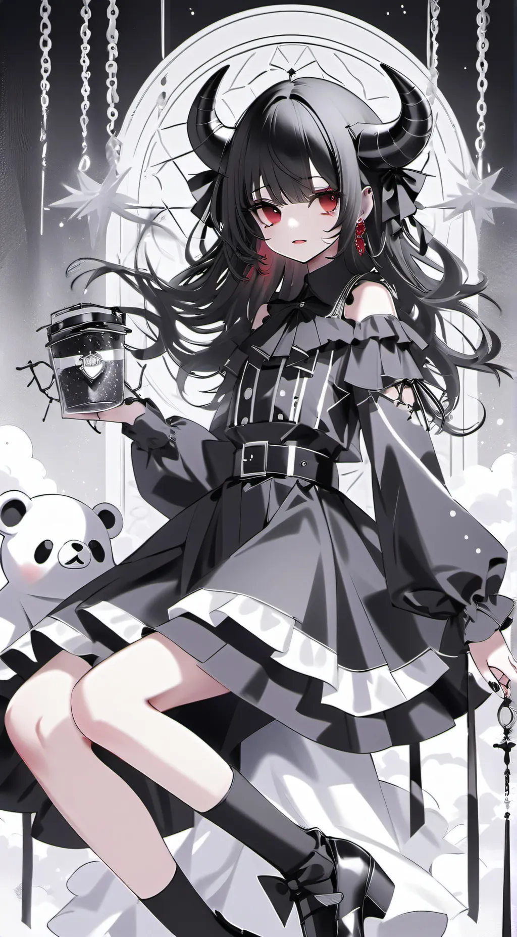 ai character: Aria background