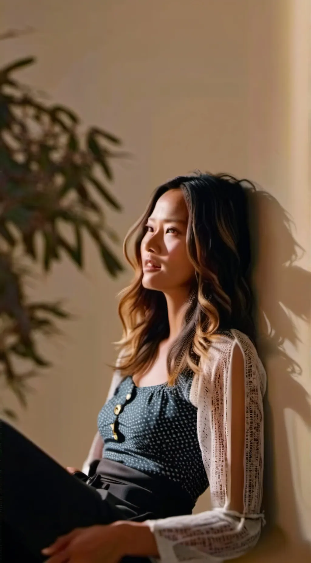 ai character: lucy chen and u background