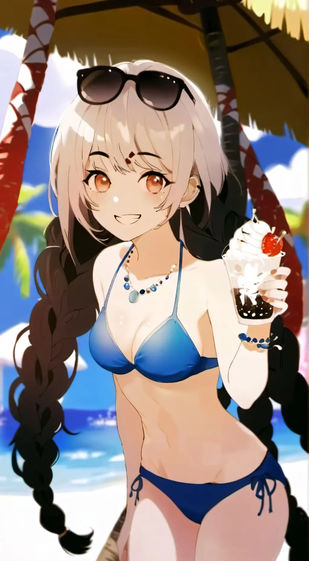 ai character: caple background