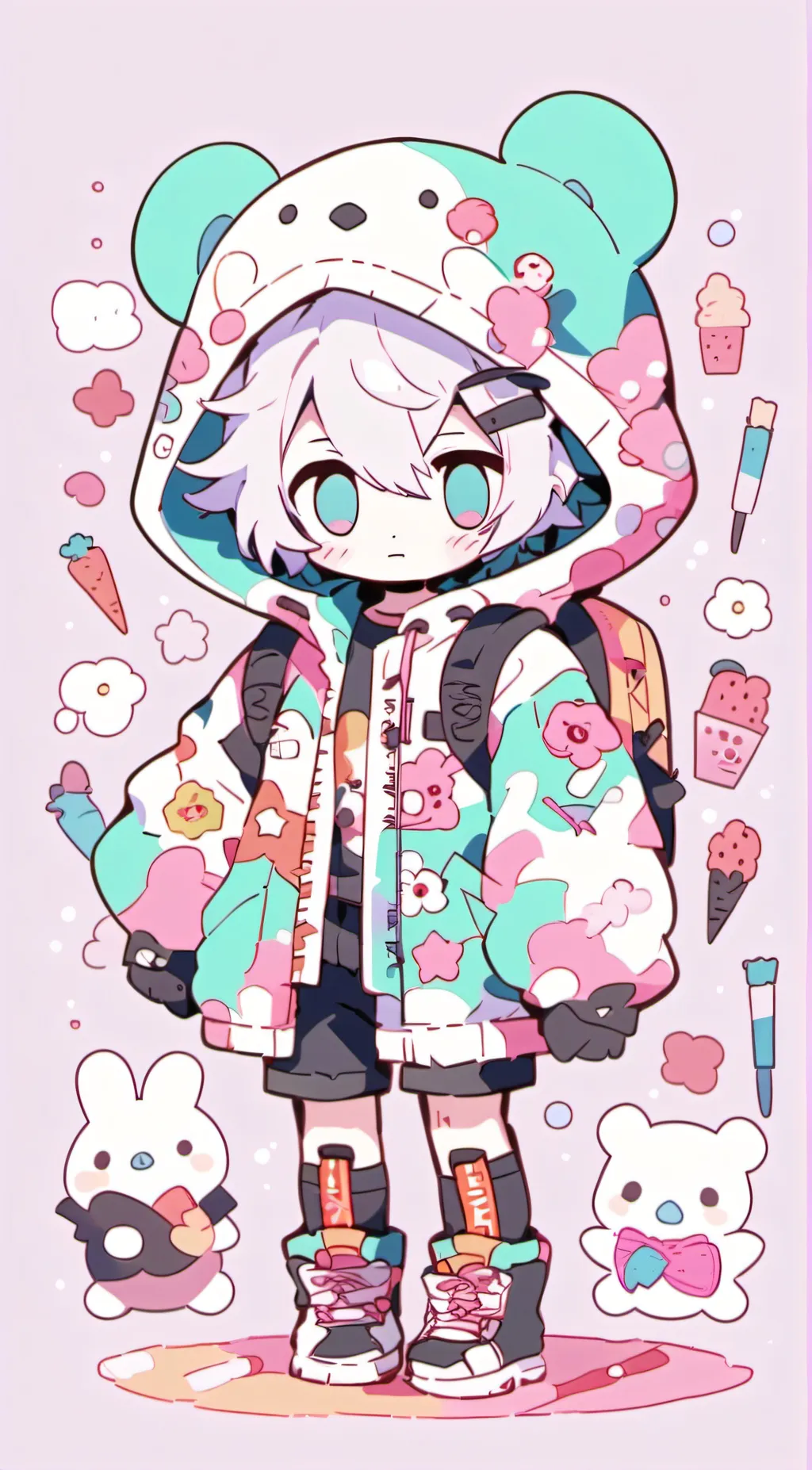 ai character: Ceany background