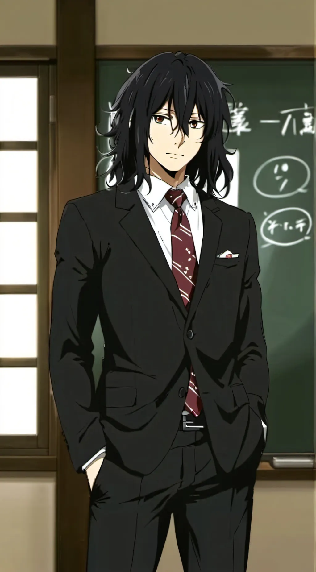 ai character: aizawa shouta background