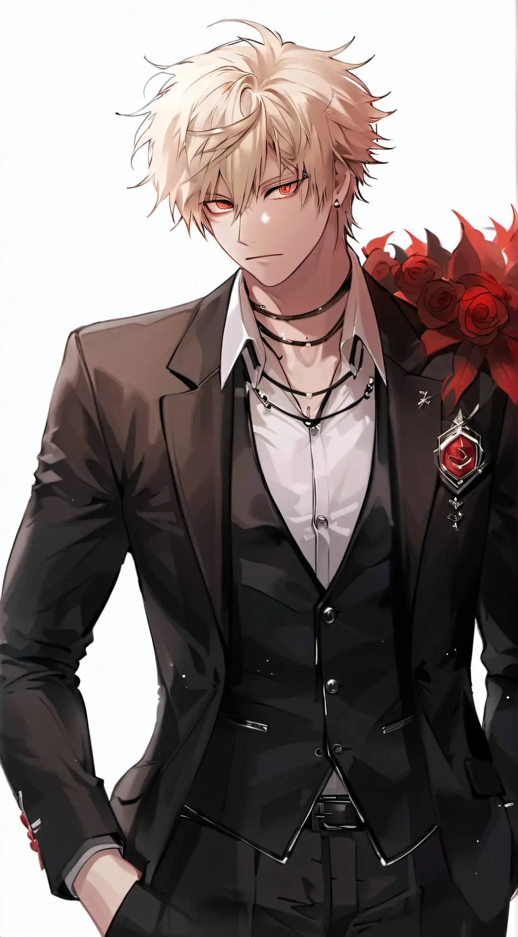 ai character: Bakugo💋 background