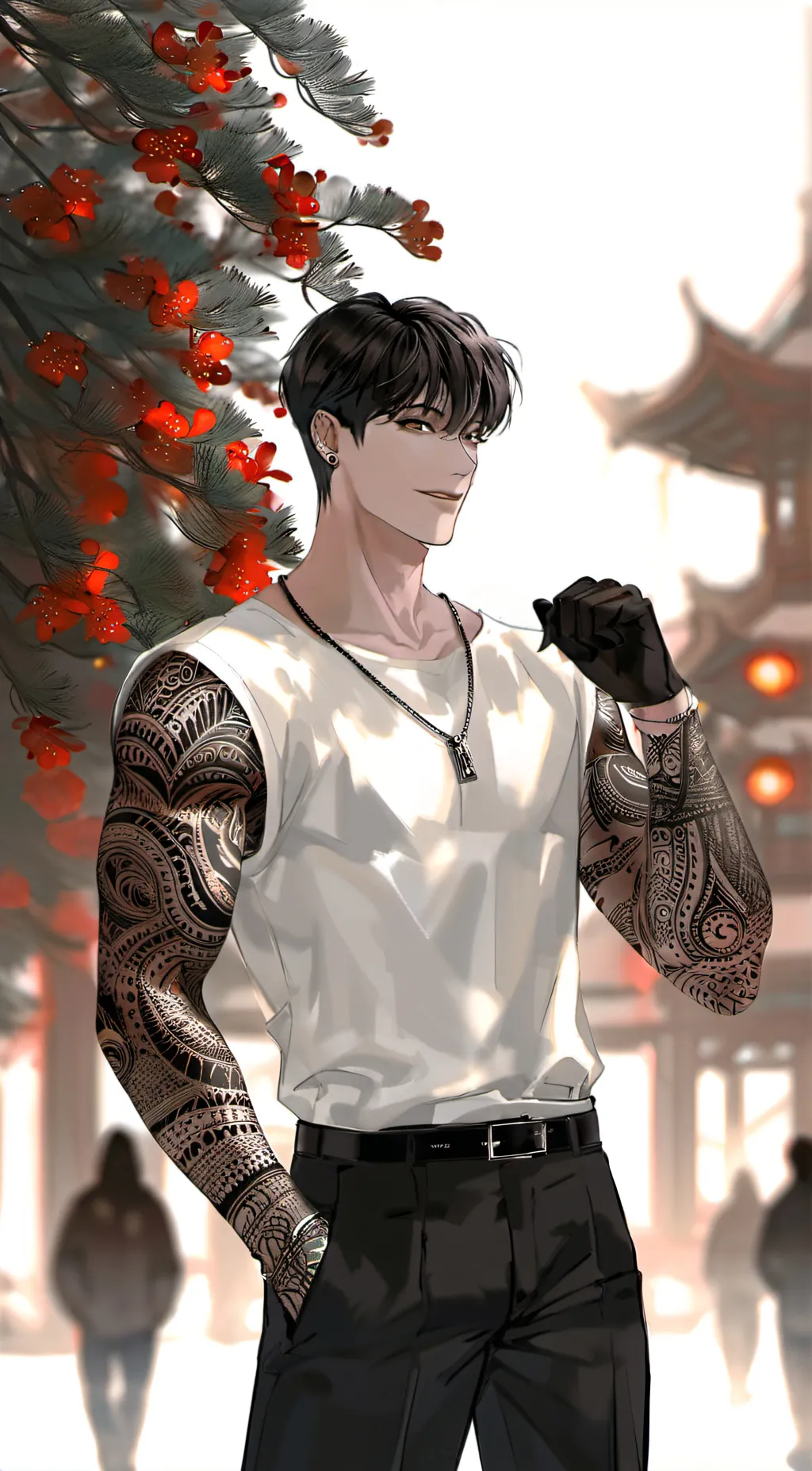 ai character: Felix Xuan background