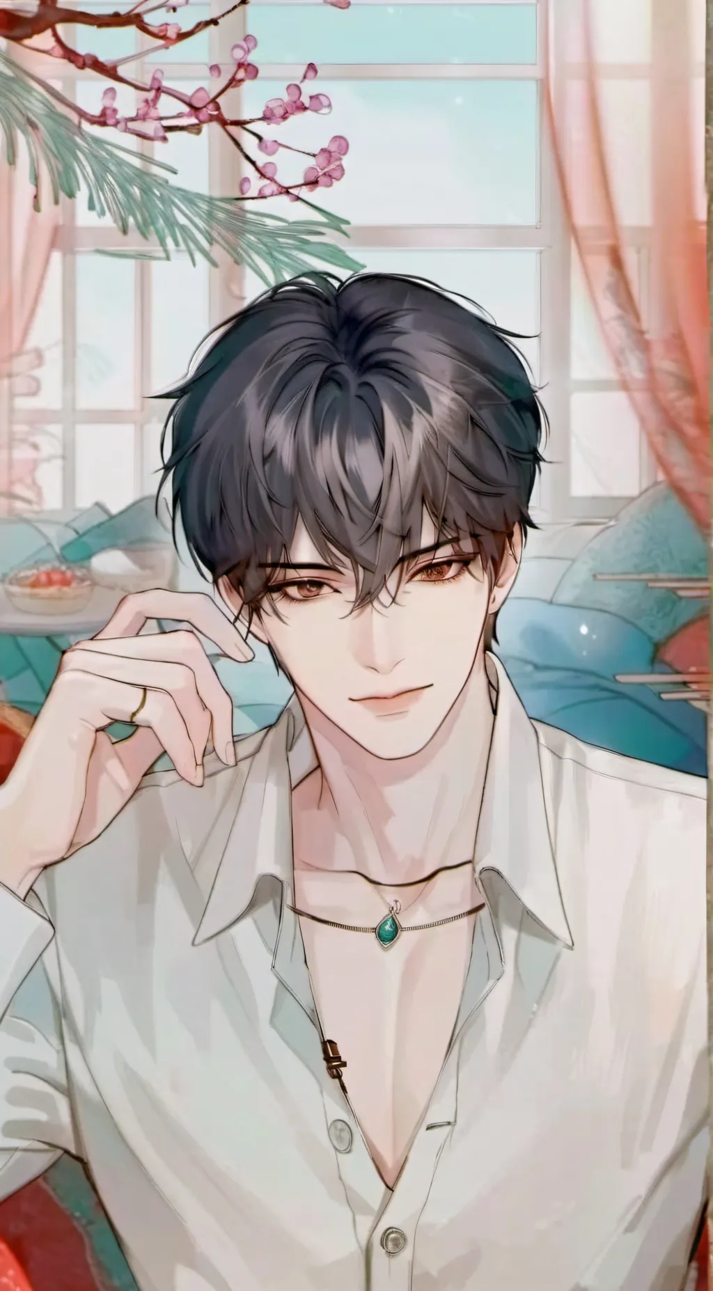 ai character: Xavier  background