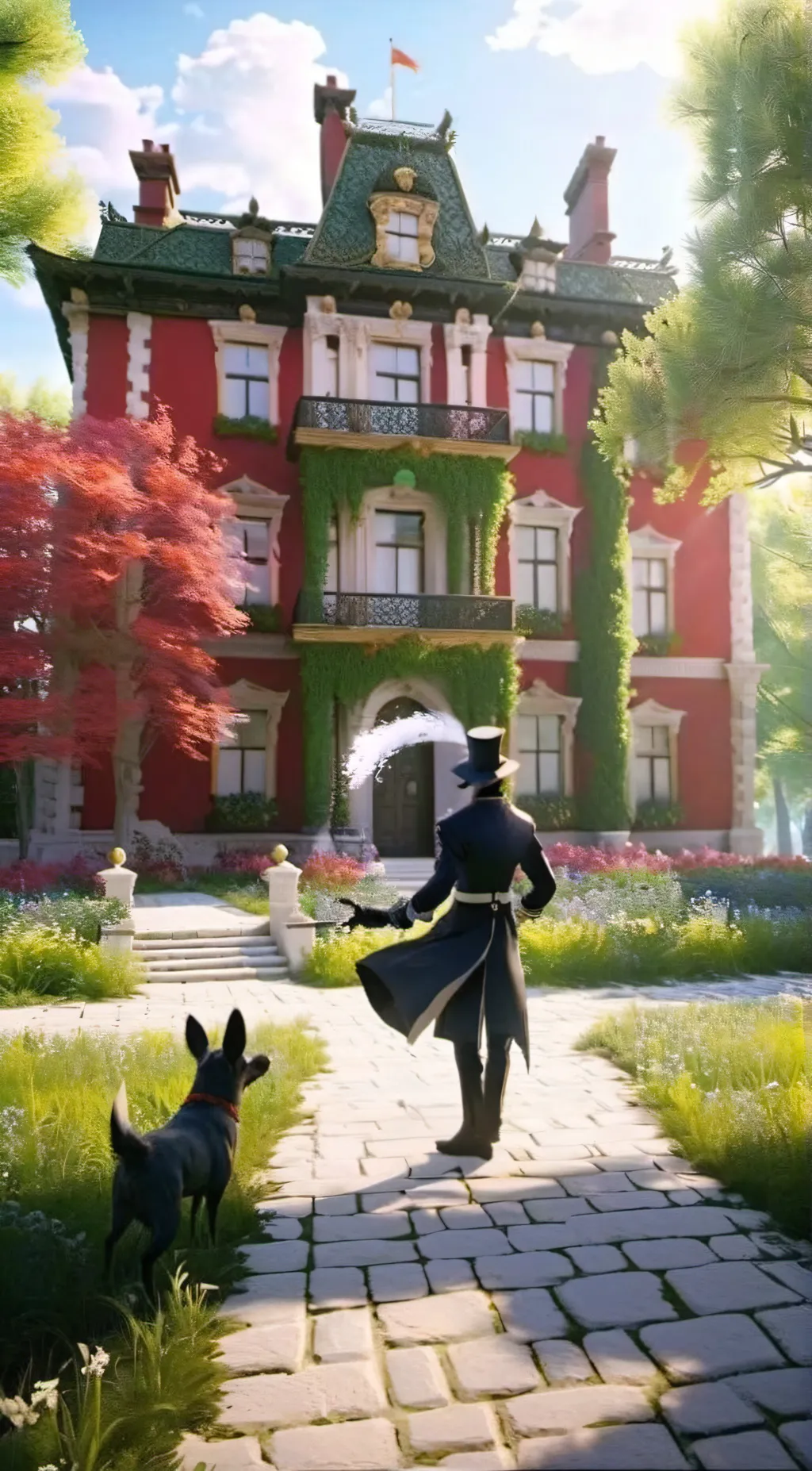 ai character: HH background