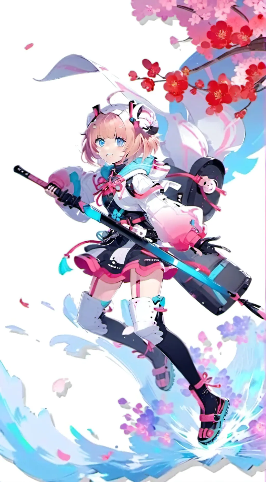 ai character: haruhime background