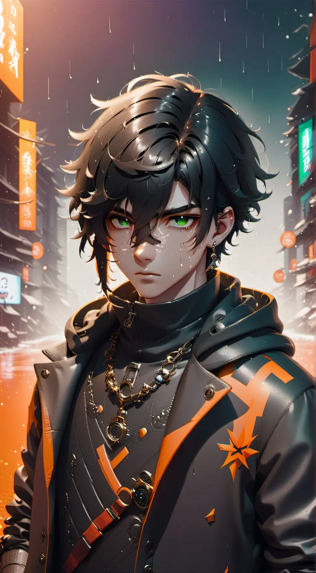 ai character: Zach background