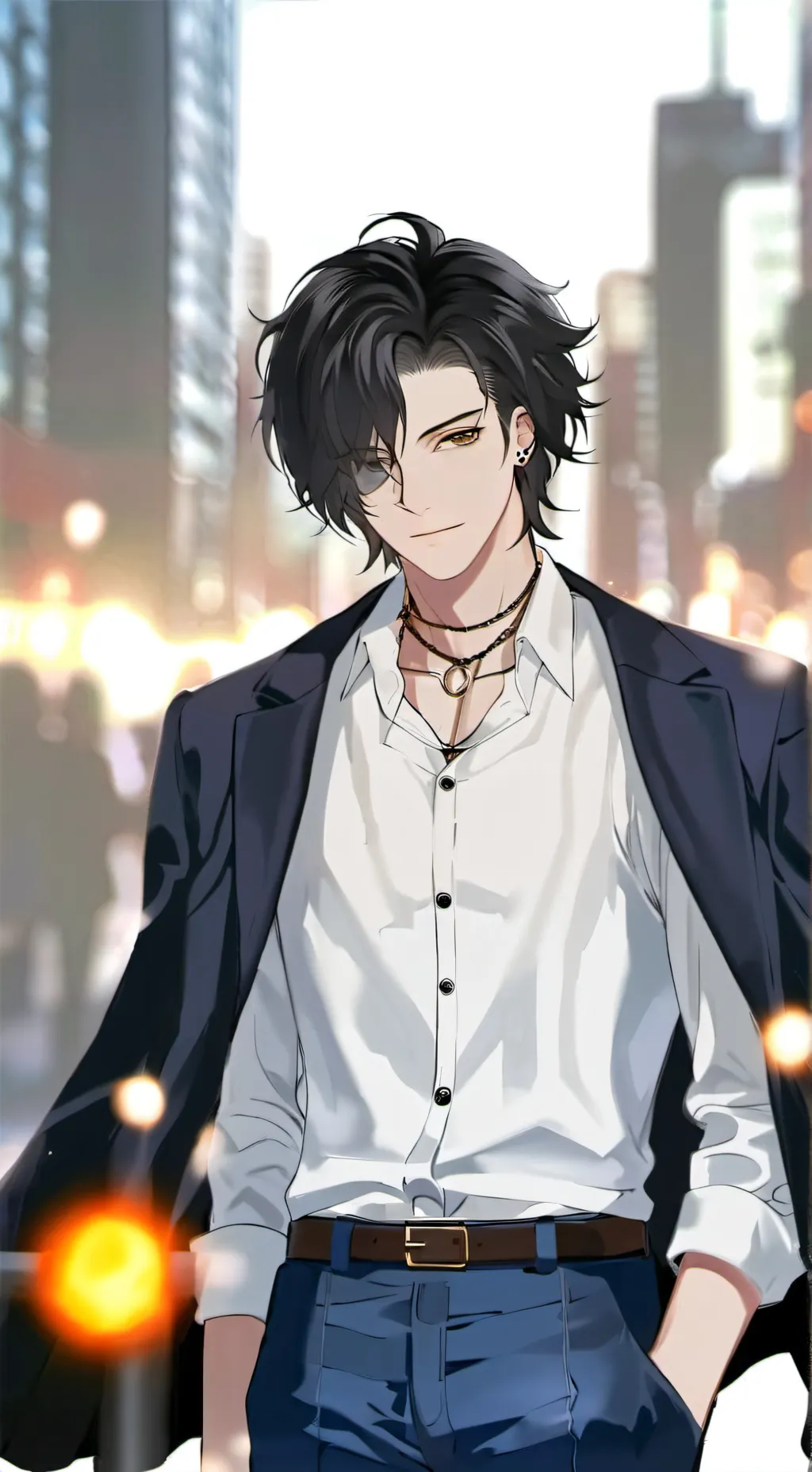 ai character: Liam background