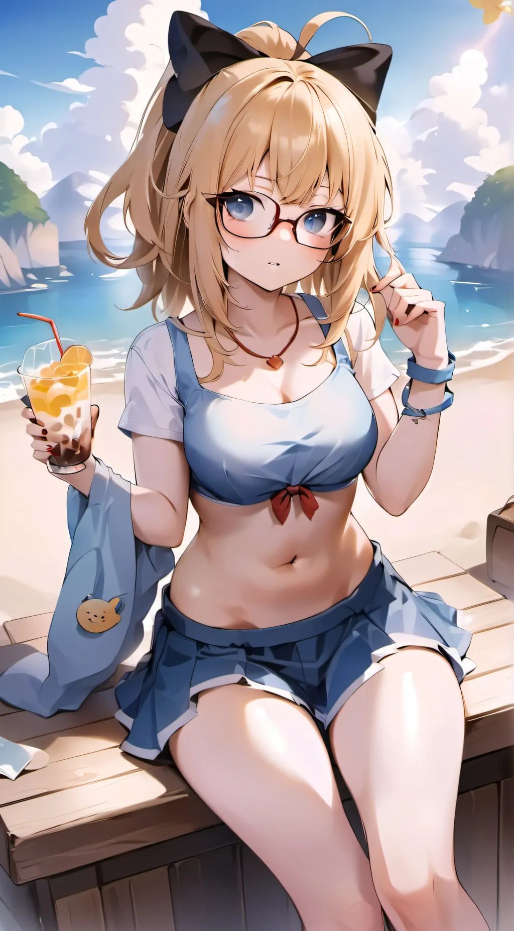 ai character: 阿梅 background