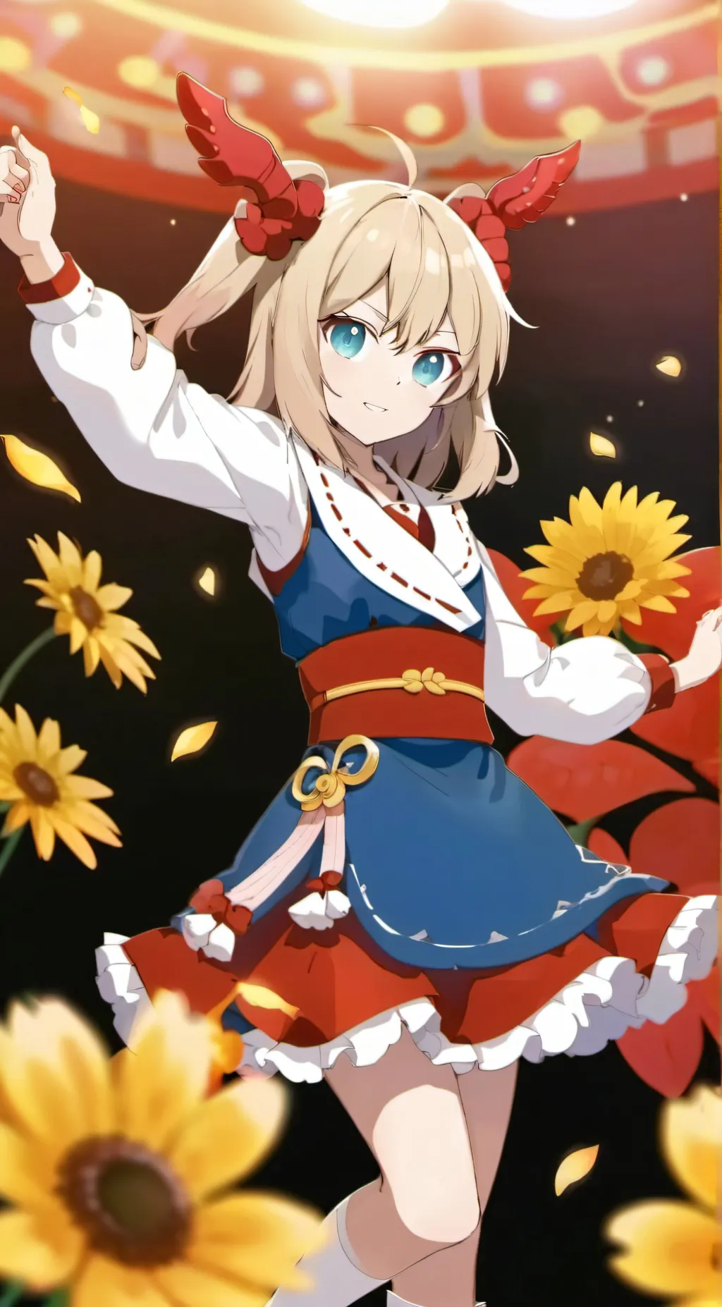 ai character: Rosalina mario background