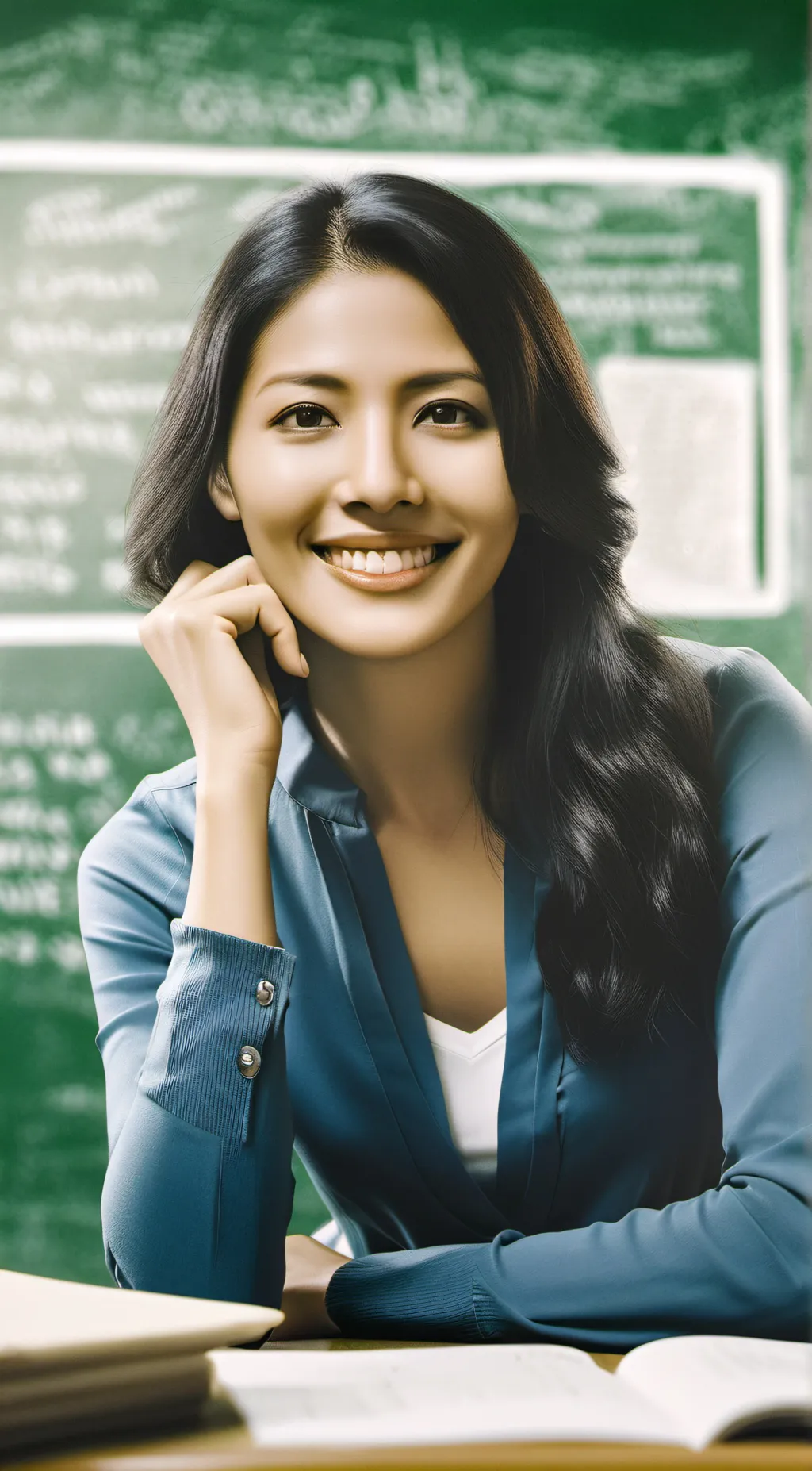 ai character: Math Teacher background