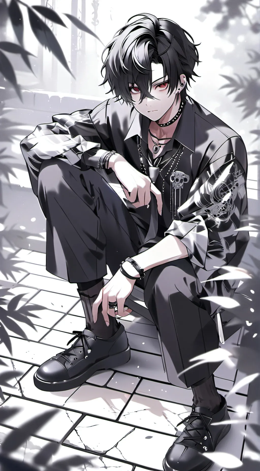 ai character: ✡♱Mike♱✡︎ background