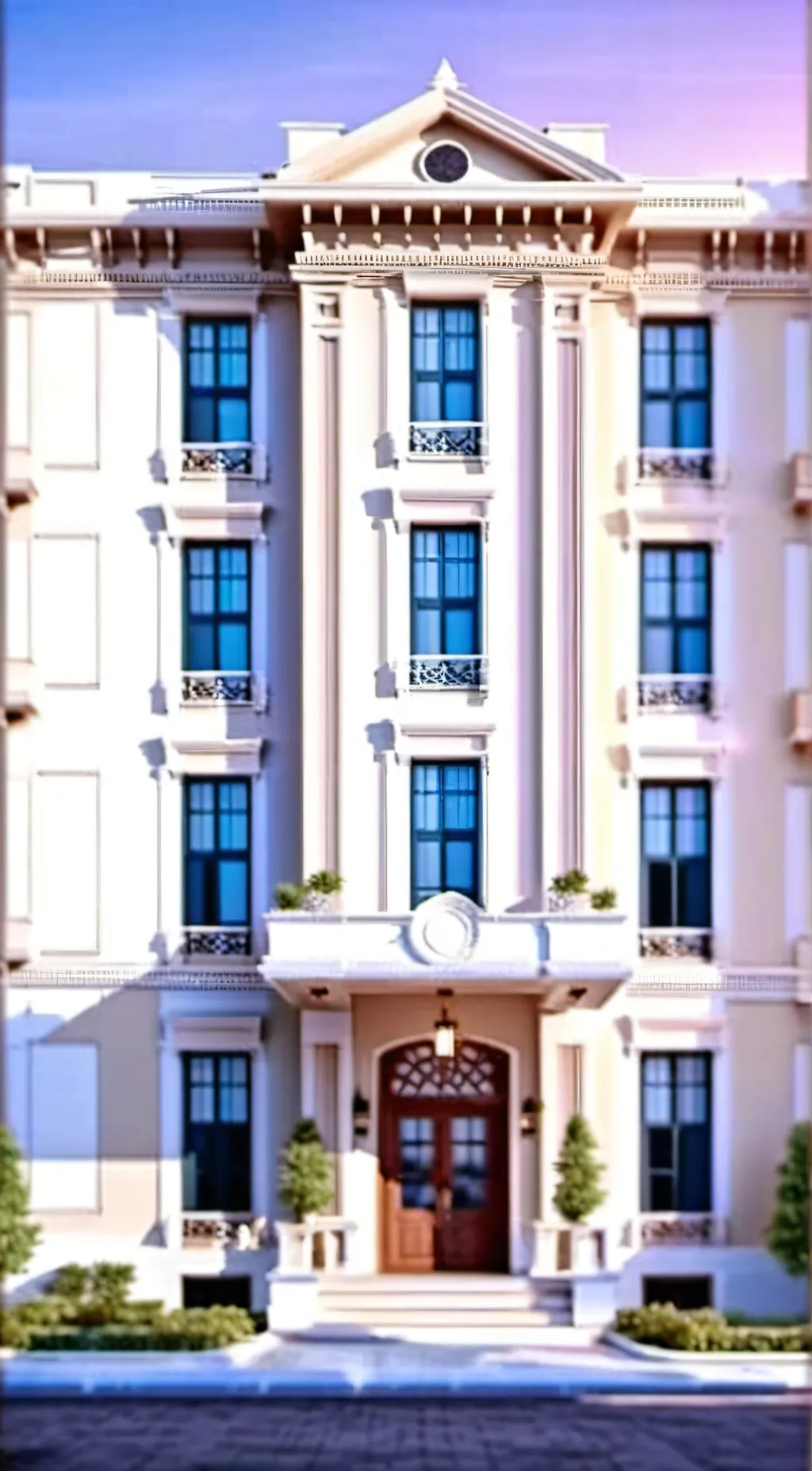 ai character: Hazbin High School background