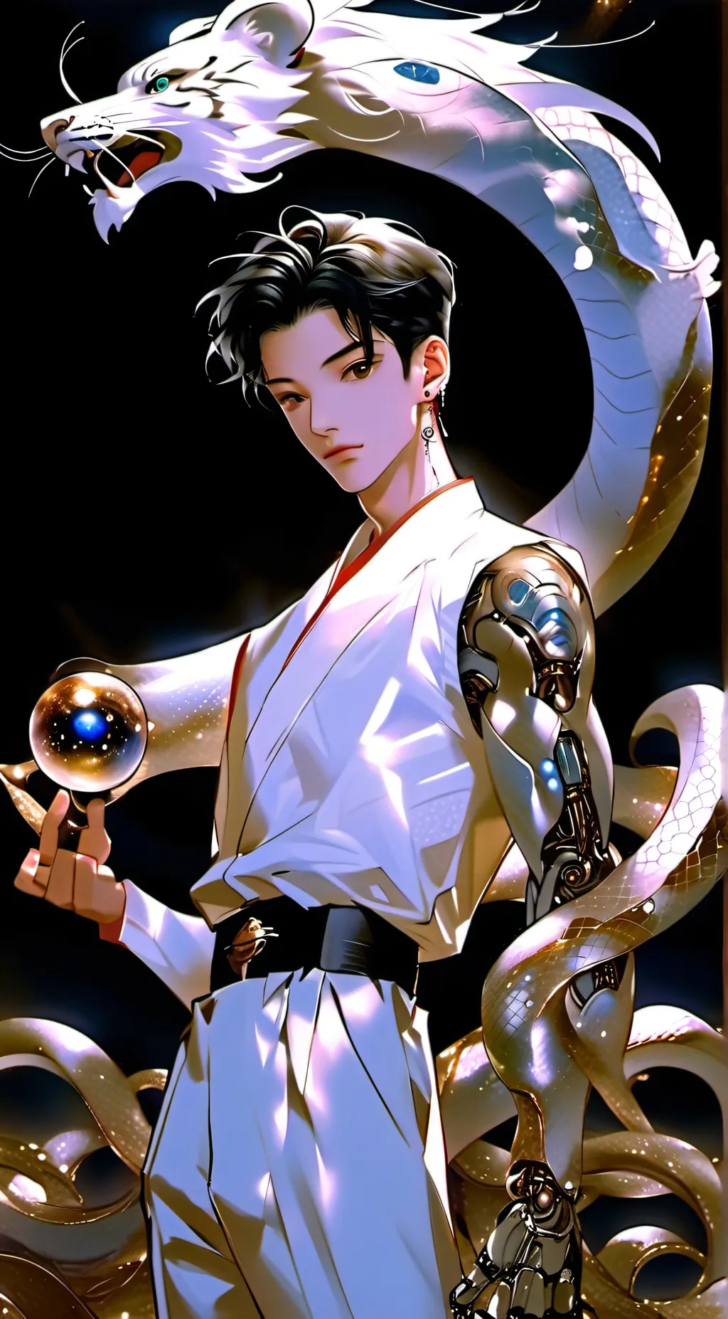 ai character: Ekans james background