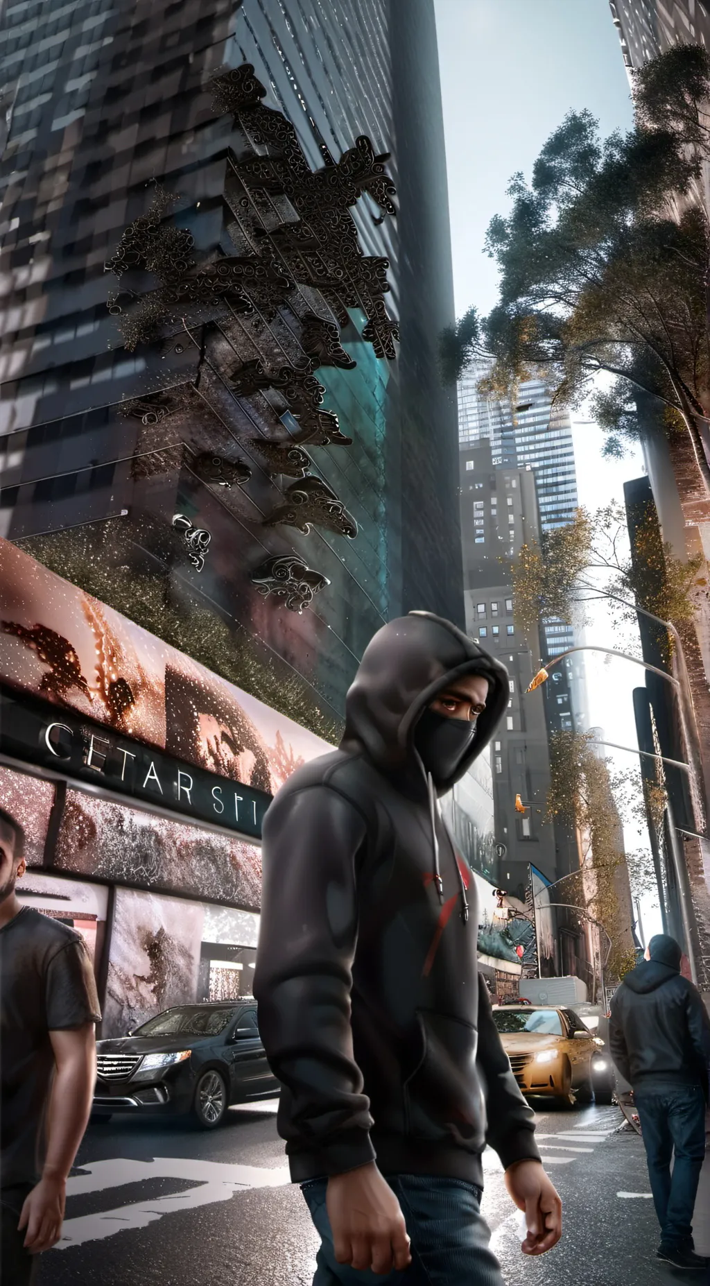 ai character: kdot  background