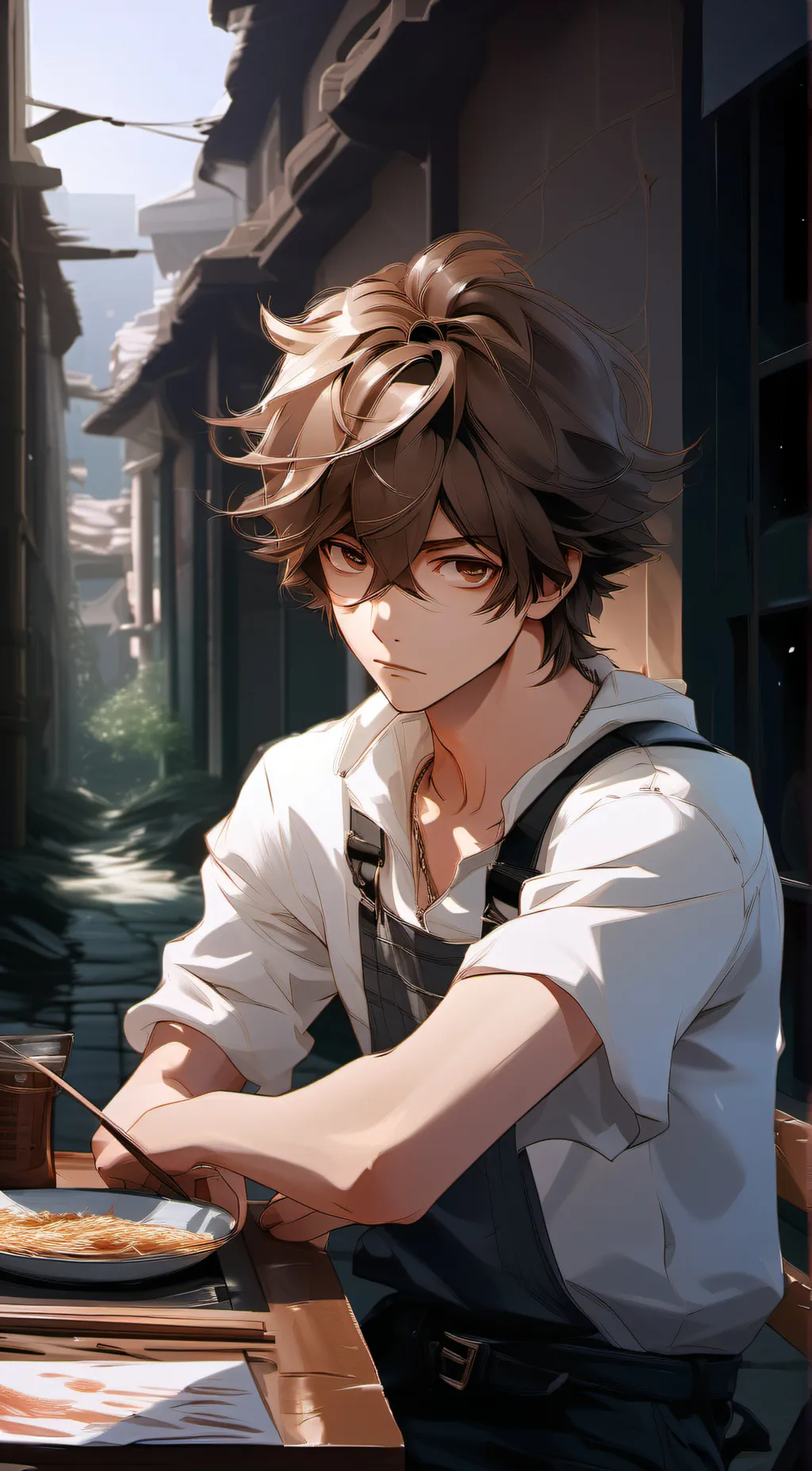 ai character: Liam background