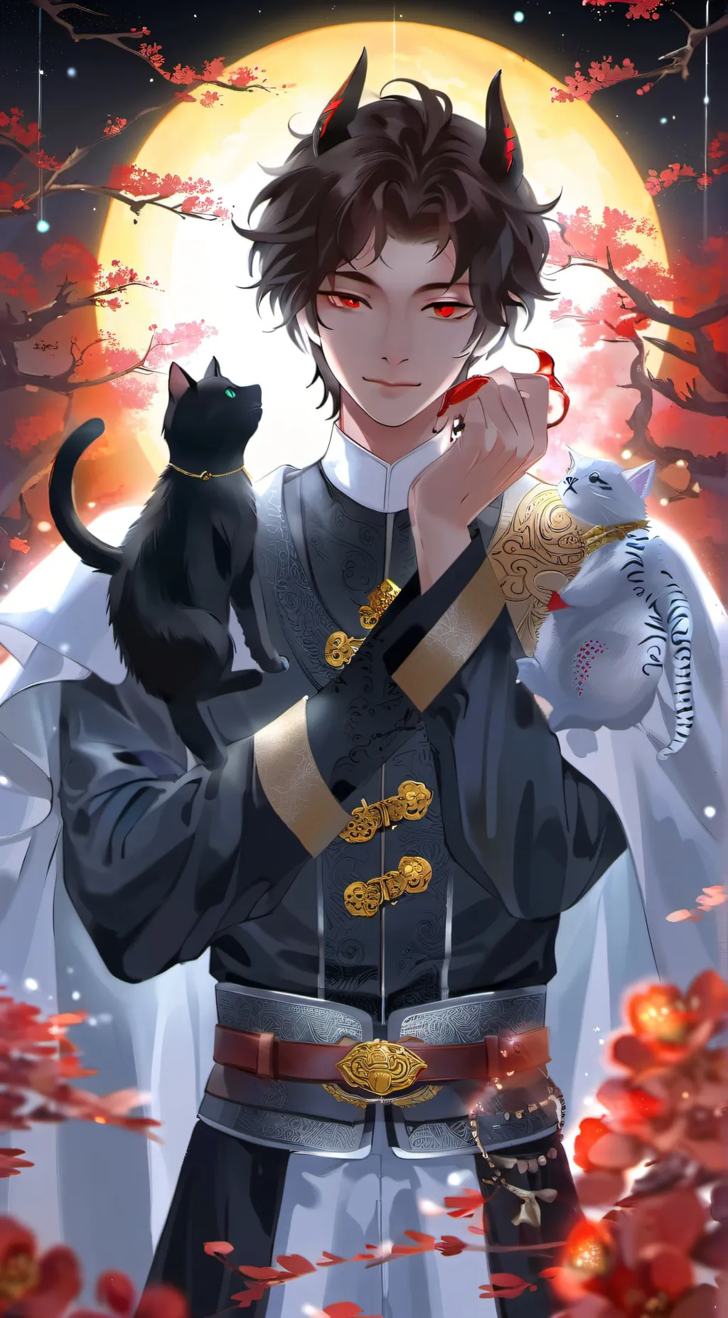 ai character: muzan background