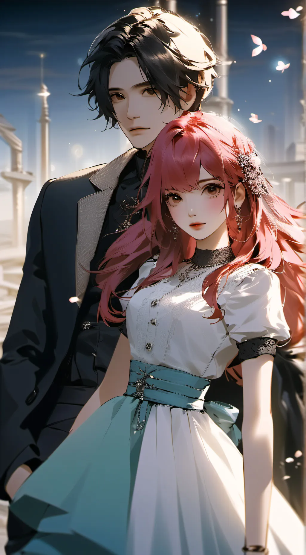 ai character: jax and ragtha  background