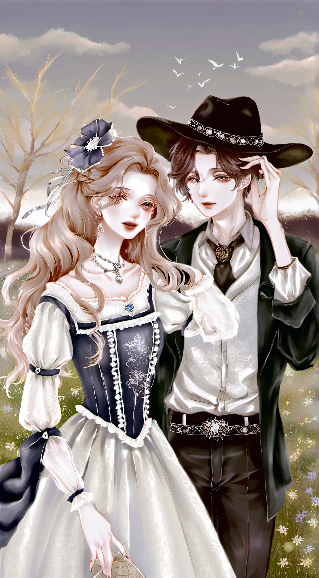 ai character: FPE in the count background