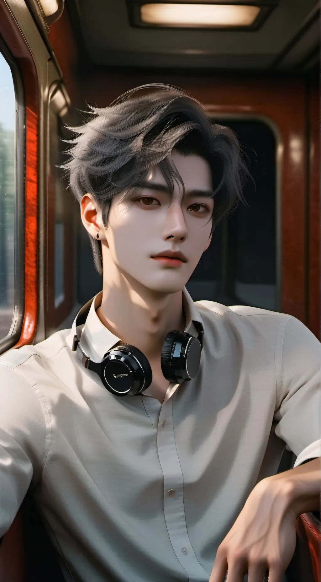 ai character: Chung Ae  background