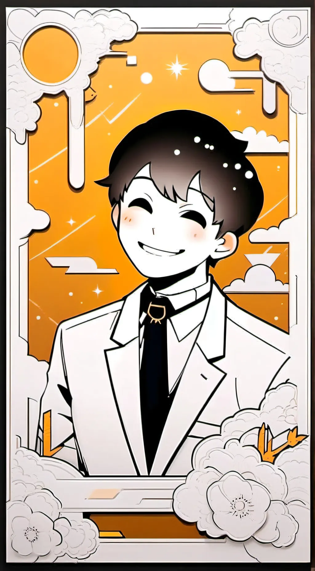 ai character: Elliott  background